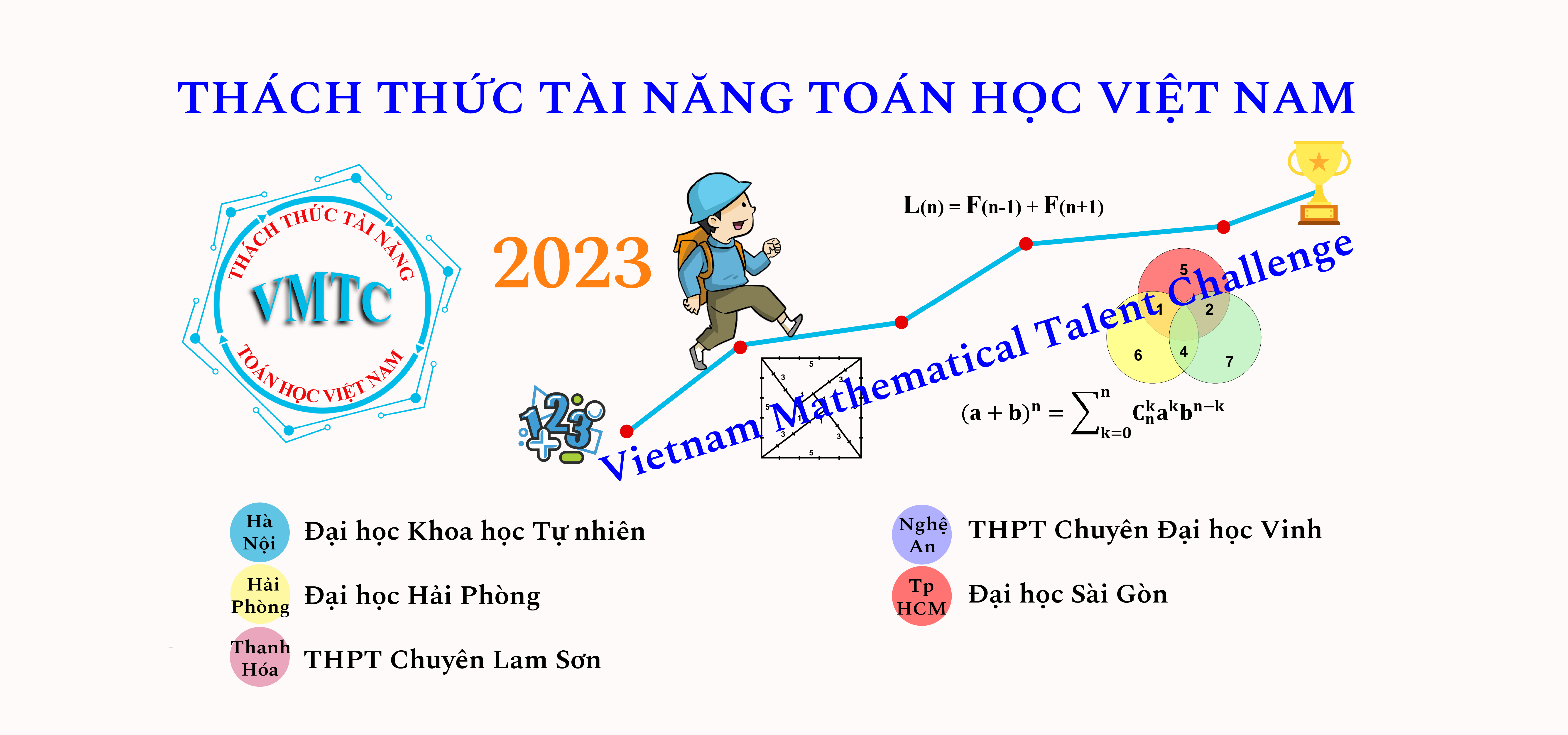 Thông báo số 2 Cuộc thi Thách thức tài năng Toán học Việt Nam năm 2023